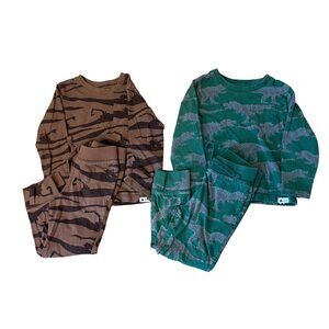 Gap Toddler Playtime Favorites Set of 2 Outfits! 3T Dinosaurs & Construction